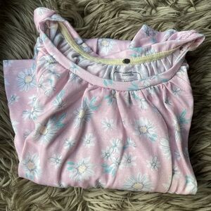 🌸 Girls Pastel Daisy Nightgown Pajamas